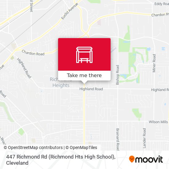 447 Richmond Rd (Richmond Hts High School) map