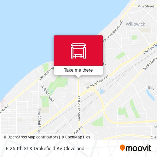 E 260th St & Drakefield Av map
