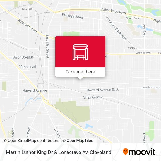 Mapa de Martin Luther King Dr & Lenacrave Av