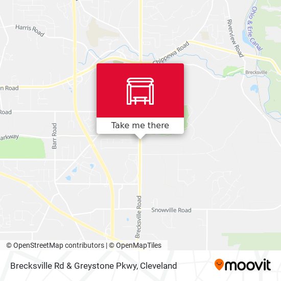 Brecksville Rd & Greystone Pkwy map