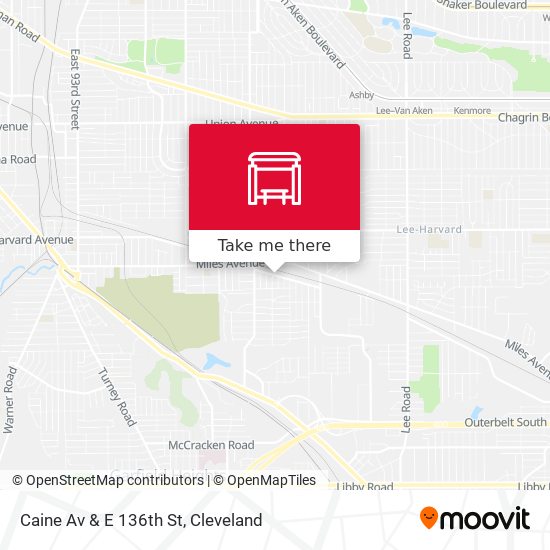 Mapa de Caine Av & E 136th St