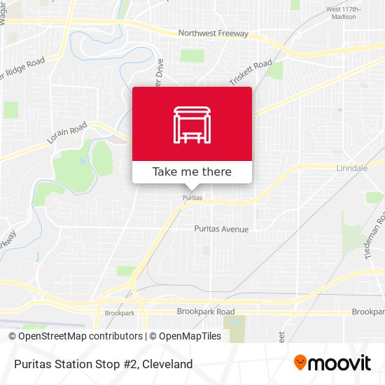 Puritas Station Stop #2 map