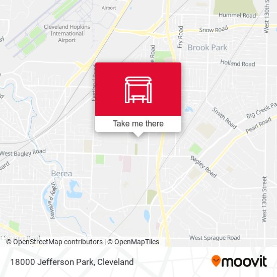 Mapa de 18000 Jefferson Park