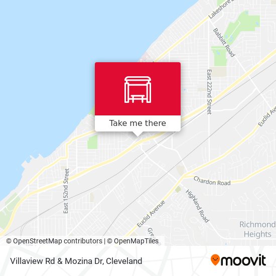 Villaview Rd & Mozina Dr map
