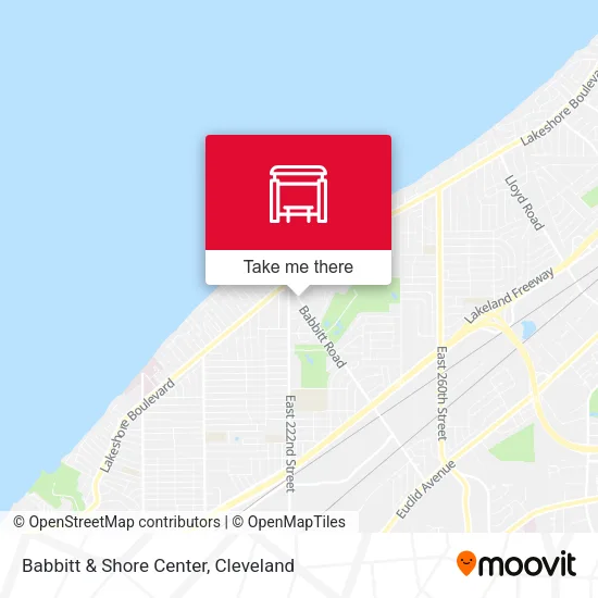 Mapa de Babbitt & Shore Center