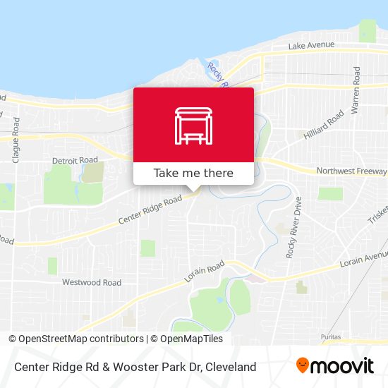 Center Ridge Rd & Wooster Park Dr map