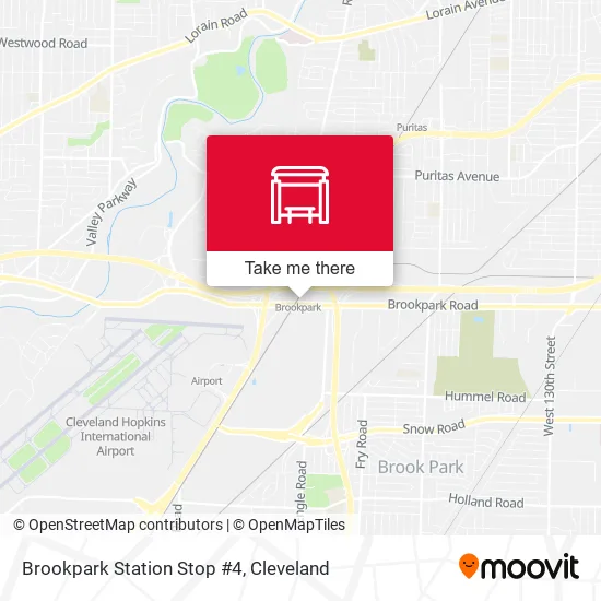 Brookpark Station Stop #4 map