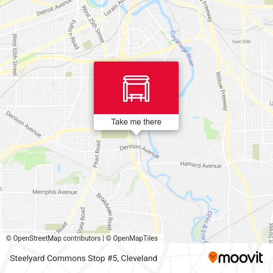 Steelyard Commons Stop #5 map