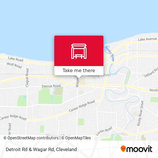 Mapa de Detroit Rd & Wagar Rd