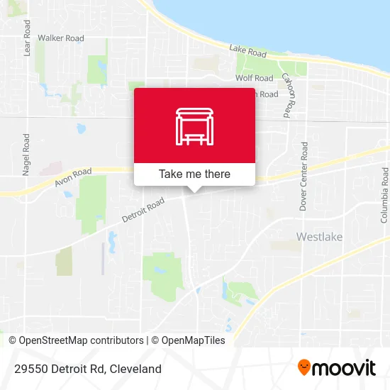 29550 Detroit Rd map