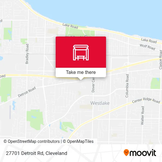 27701 Detroit Rd map