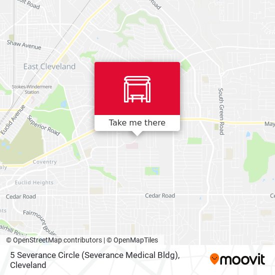 5 Severance Circle (Severance Medical Bldg) map