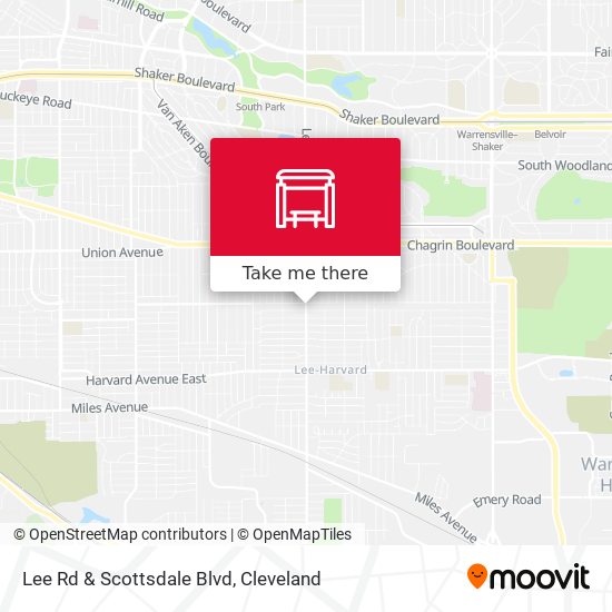 Lee Rd & Scottsdale Blvd map