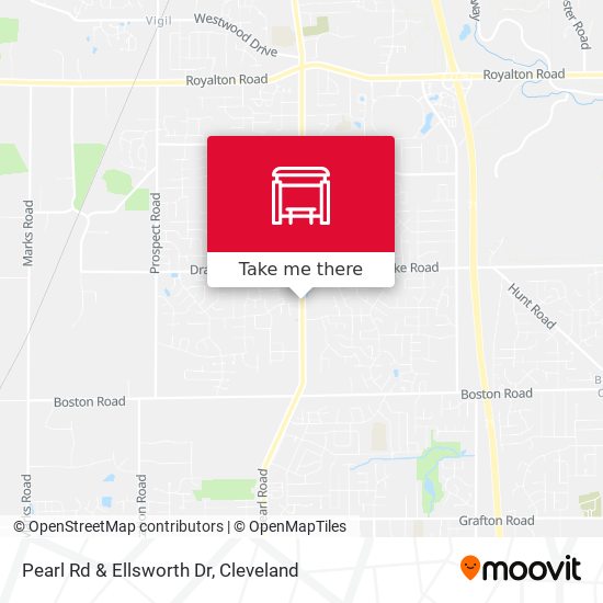 Pearl Rd & Ellsworth Dr map