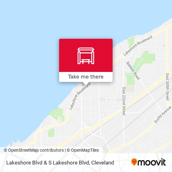 Mapa de Lakeshore Blvd & S Lakeshore Blvd