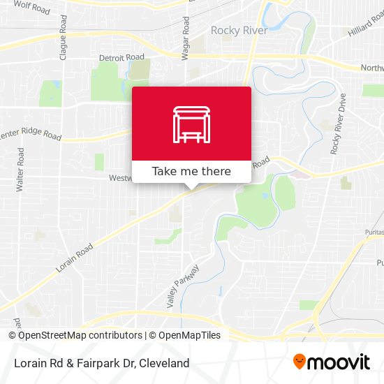Lorain Rd & Fairpark Dr map
