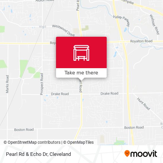 Mapa de Pearl Rd & Echo Dr