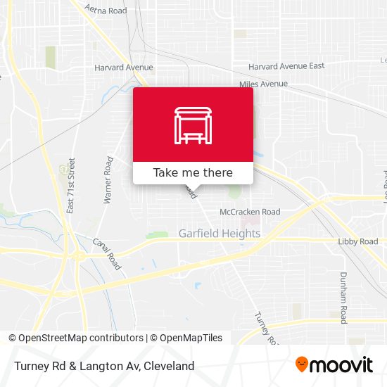 Mapa de Turney Rd & Langton Av