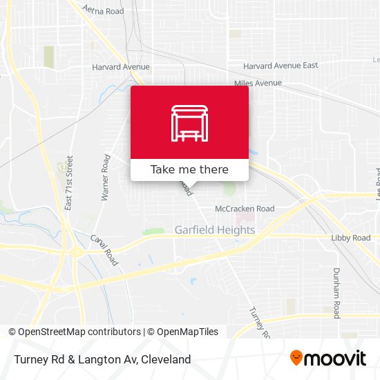 Mapa de Turney Rd & Langton Av