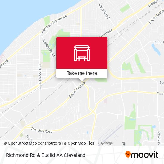 Mapa de Richmond Rd & Euclid Av