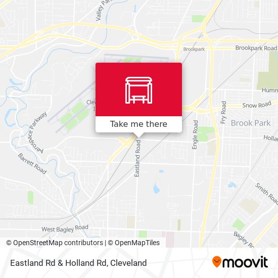 Eastland Rd & Holland Rd map