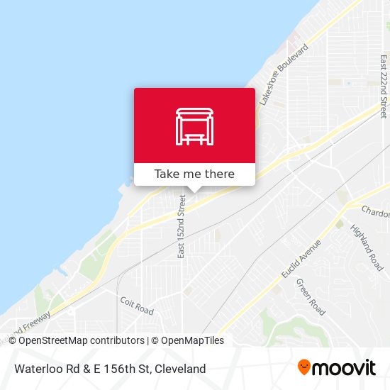 Mapa de Waterloo Rd & E 156th St