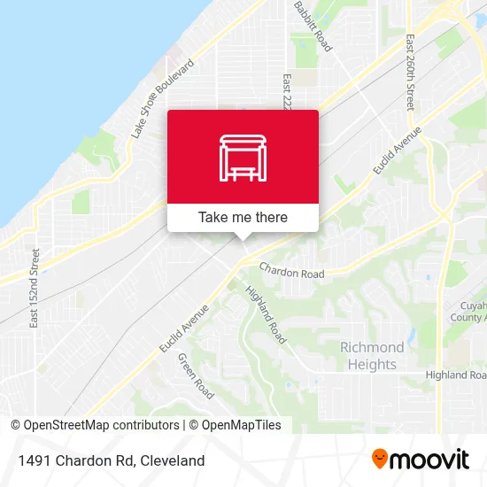 1491 Chardon Rd map