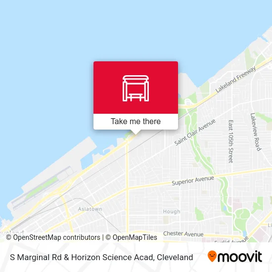 Mapa de S Marginal Rd & Horizon Science Acad