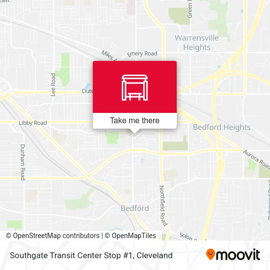 Mapa de Southgate Transit Center Stop #1