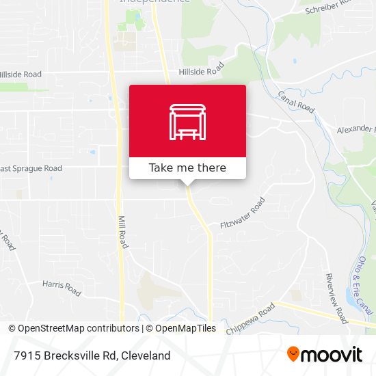 7915 Brecksville Rd map