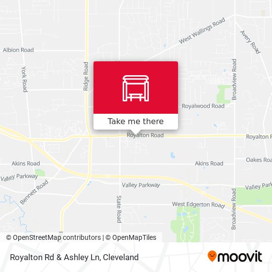 Mapa de Royalton Rd & Ashley Ln