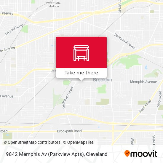 9842 Memphis Av (Parkview Apts) map