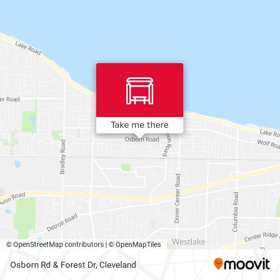 Mapa de Osborn Rd & Forest Dr