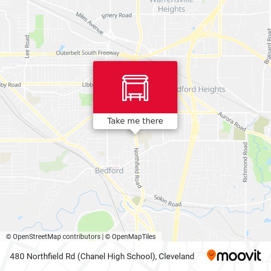480 Northfield Rd (Chanel High School) map
