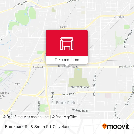 Mapa de Brookpark Rd & Smith Rd
