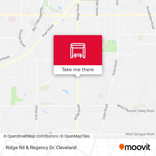 Mapa de Ridge Rd & Regency Dr