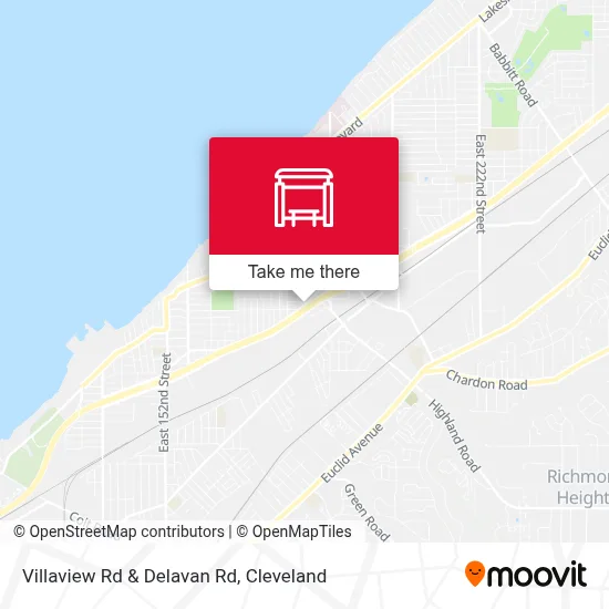 Villaview Rd & Delavan Rd map