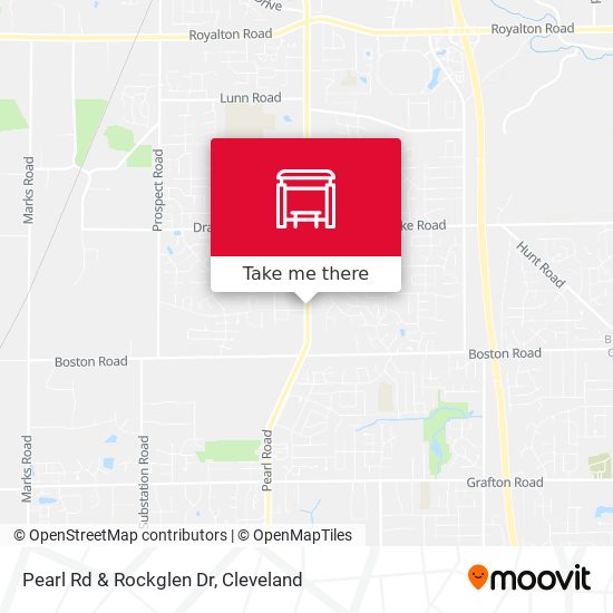 Pearl Rd & Rockglen Dr map