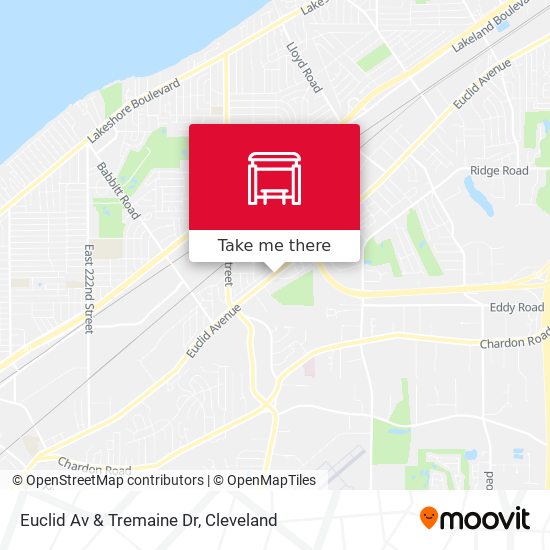 Mapa de Euclid Av & Tremaine Dr