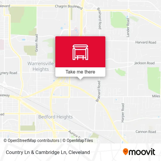 Country Ln & Cambridge Ln map