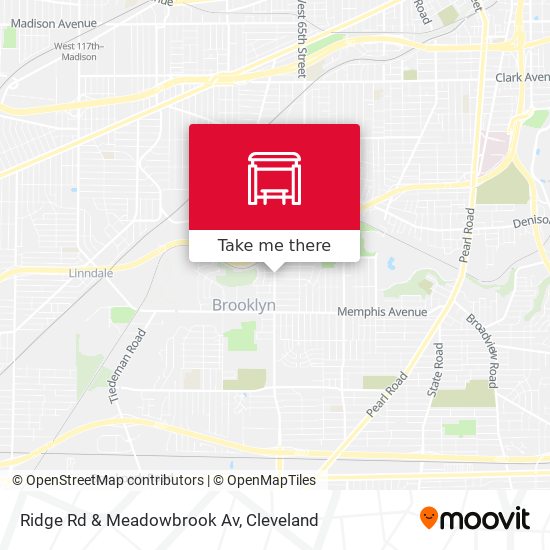 Ridge Rd & Meadowbrook Av map