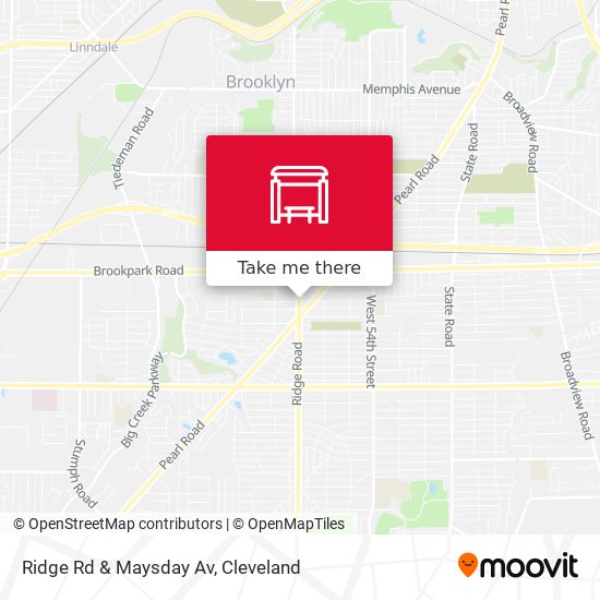 Ridge Rd & Maysday Av map