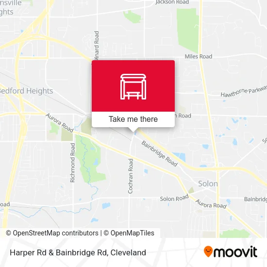 Mapa de Harper Rd & Bainbridge Rd
