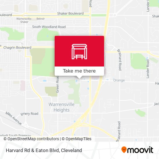 Harvard Rd & Eaton Blvd map