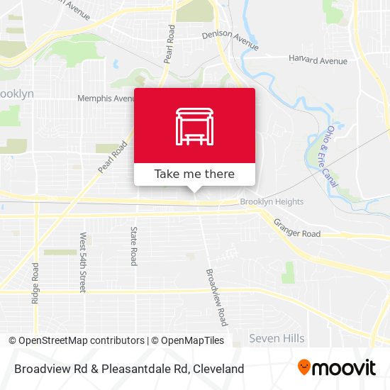 Mapa de Broadview Rd & Pleasantdale Rd