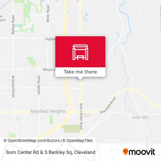 Som Center Rd & S Berkley Sq map
