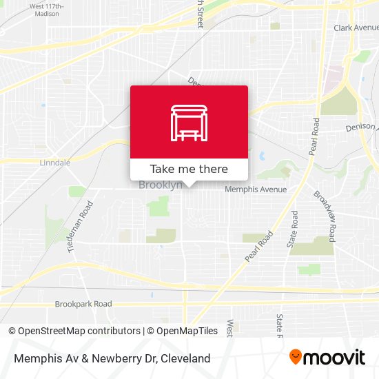 Mapa de Memphis Av & Newberry Dr