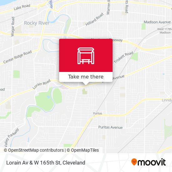 Mapa de Lorain Av & W 165th St