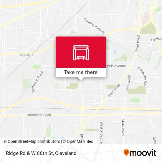 Mapa de Ridge Rd & W 66th St