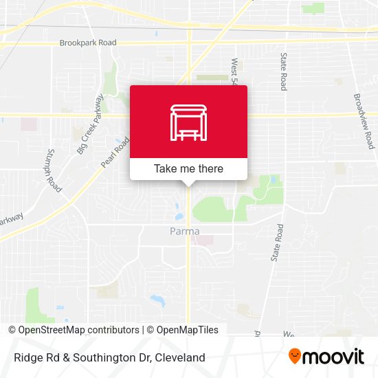 Ridge Rd & Southington Dr map